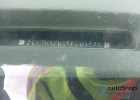 2009 Chevrolet Malibu Lt z USA, uszkodzony, nr VIN 1G1ZH57B39F105588